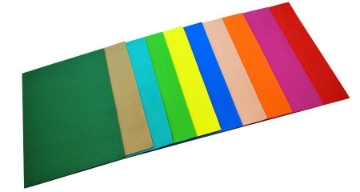 Picture of Plain Colored Foam 10 Sheets/Bag