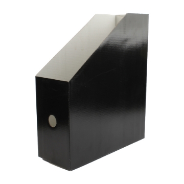 Picture of Black Cardboard Foldable Magazine File - 8222