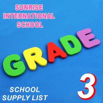 Picture of School Supplies List – Sunrise School 3rd Grade