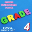 Picture of School Supplies List - Sunrise School Fourth Grade