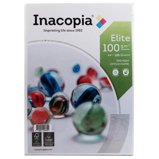 Picture of Copy Paper Pack 100 Sheets A4 100 g - Inacopia Elite