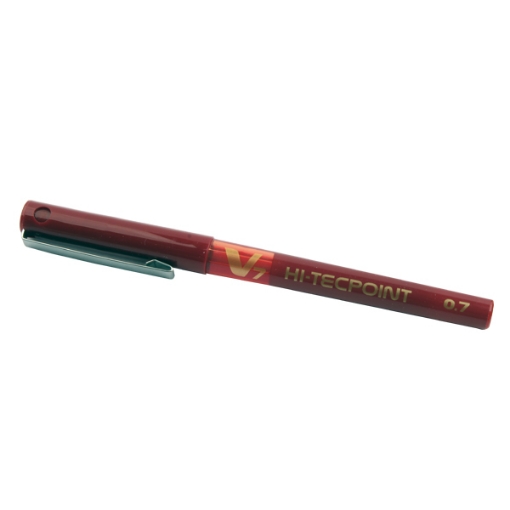 Picture of Felt Tip Pen Red Needle Tip 0.7 mm - Pilot BXV7