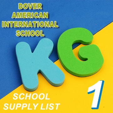 Picture of School Supplies List – Dover American International School – KG 1