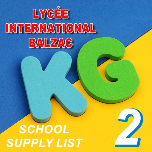 Picture of School Supplies List – Balzac French International School KG2