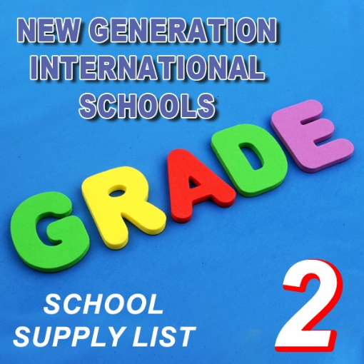 Picture of School Supplies List – New Generation International School Grade - 2