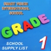 Picture of School Supplies List - Smart Vision International School First Grade