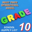 Picture of School Supplies List – Smart Vision International School First Secondary Grade