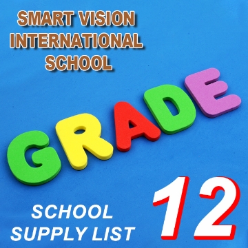 Picture of School Supplies List – Smart Vision International School, Third Secondary Grade