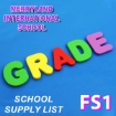 Picture of School Supplies List - Merryland International School FS1