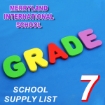 Picture of School Supplies List – Maryland International School – Grade 7