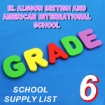 Picture of School Supplies List – Al Alsson British American International School IB – Grade 6