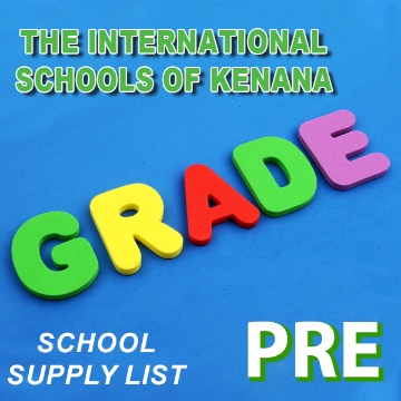 Picture of School Supplies List - Al-Kenana School - Preparatory Stage