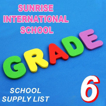 Picture of School Supplies List - Sunrise Primary School 6th Grade