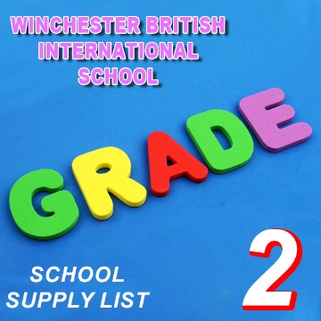 Picture of School Supplies List – Winchester British International School Grade 2