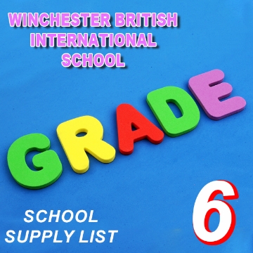 Picture of School Supplies List – Winchester British International School Grade 6