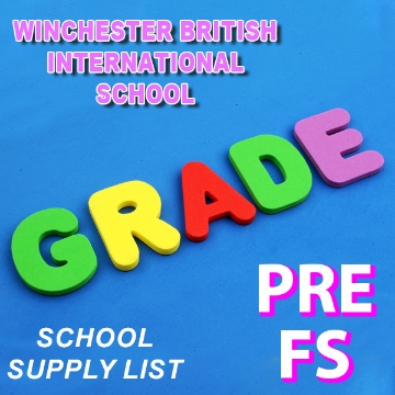 Picture of School Supplies List – Winchester British International School Pre-F