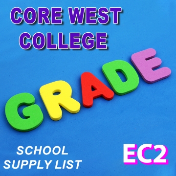 Picture of School Supplies List – Core West International Language School - EC2