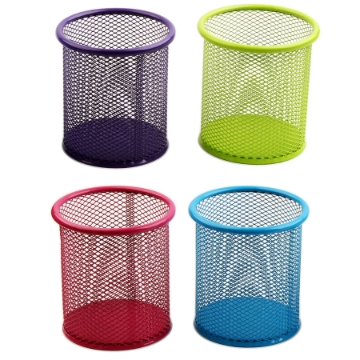 Picture of Round mesh pen holder - H802C