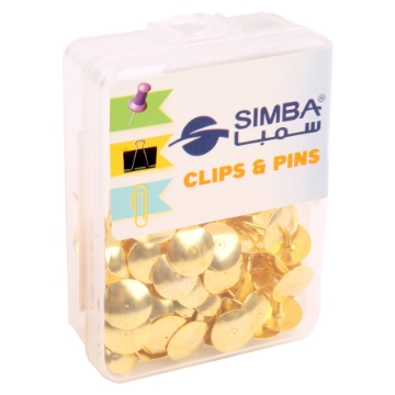 Picture of Golden Office Pin in Plastic Box - Simba H1001-16