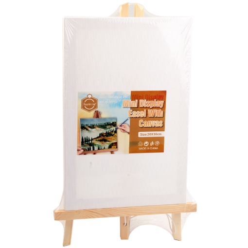 Image de Châssis Toile 24×30 cm avec Chevalet A Frame – Keep Smiling Modèle 2030TZK