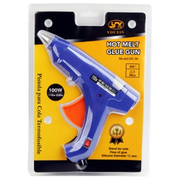 Picture of Hot Melt Glue Gun Blue 100 W - YOUXIN YC-10