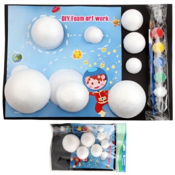 Picture of Set of Half Foam Balls with Water Color Set – Simba TY-01