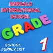 Picture of School Supplies List – Emerald International School First Grade