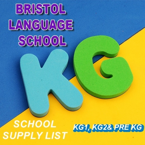 Picture of School Supplies List - Bristol Language School KG1, KG2 & Pre-KG