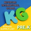 Picture of School Supplies List – Nefertari International School Pre-K