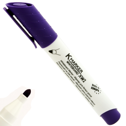 Picture of Whiteboard marker - Round Tip purple XW1 Kores Model 20836