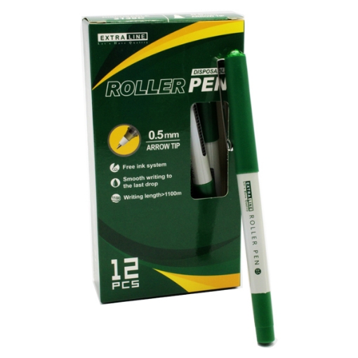 Picture of Green Liquid Ink Pen 0.5 mm - Extra Line 2139C