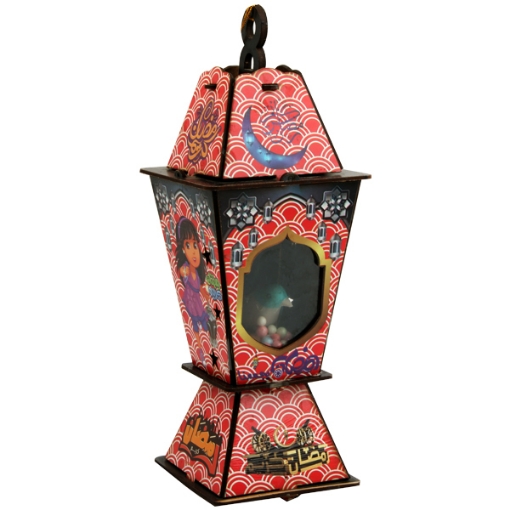 Picture of 3D medium wood lantern