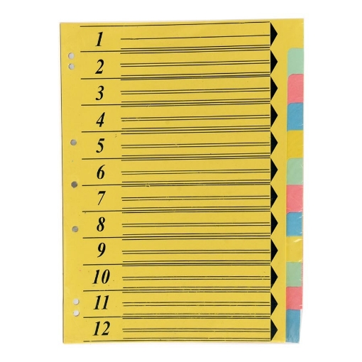 Picture of Cardboard Dividers12-Color