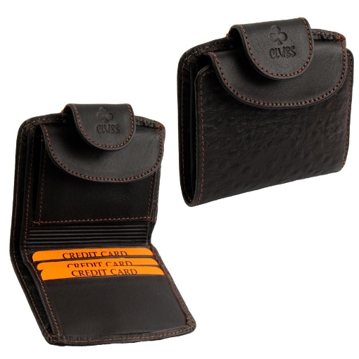 Picture of Men's Brown Leather Wallet - 002