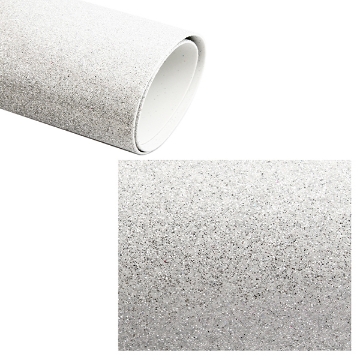 Picture of White Foam Sheet Glitter Colors 2 mm 50 x 70 cm - Simba