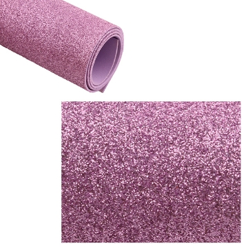 Picture of EVA Glitter Foam sheet, Purple 2 mm 50 x 70cm Simba