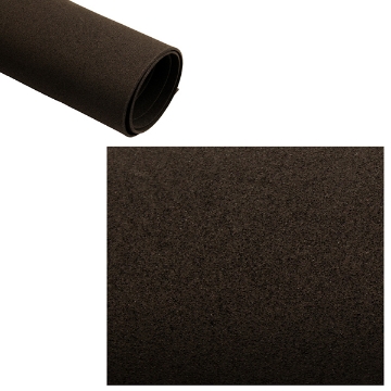 Picture of EVA glitter Foam sheet, Black 2mm 50x70 cm - Simba