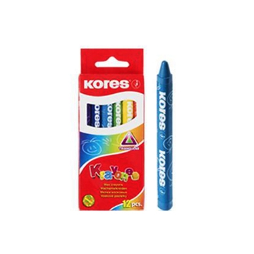 Picture of Crayon Color, 12 colors, Medical Triangle Jumbo kores