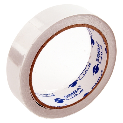 Picture of Adhesive Tape roller Double sided 24mm 10m 80micron No. 370414