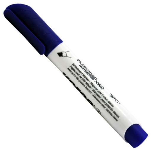 Picture of Whiteboard markers Blue chisel tip Kores 20853