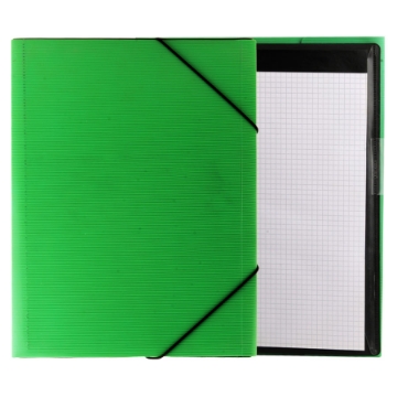 Picture of Note Pad 50 sheets 1/2 cm Plastic Case 21.6 x 29.8 Auchan