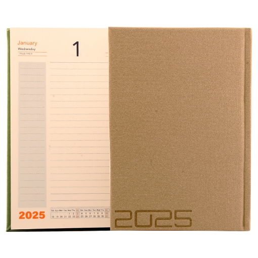 Picture of Agenda Quarto Leather 70g 2 Color Cream Q218