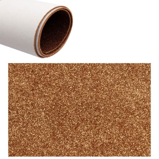 Picture of Eva Foam sheet 2mm light brown 50 x 70 cm - Simb Sticker glitter