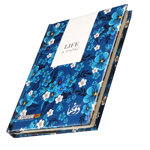 Picture of Notebook Hardcover (Blue rose) 130 sheets (12 * 16) cm Dawenha