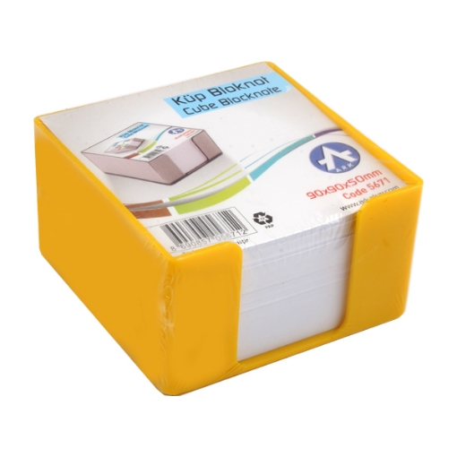 Picture of Yellow Paper Holder and 9x9 Paper – Ark 5671