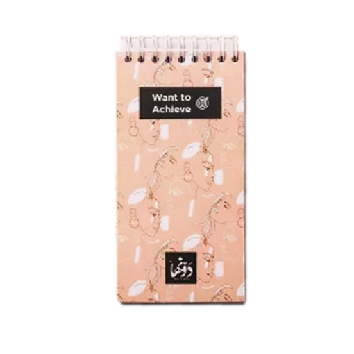 Imagen de Cuaderno de alambre (Ladias) 8 * 16 cm Dawenha