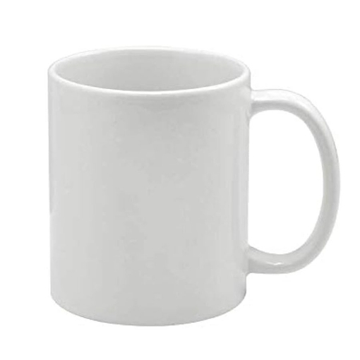 Picture of مج بورسلين أبيض سادة