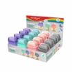 Image de Taille-crayon métallique Keyroad – Double ouverture avec réservoir + gomme – Modèle KR972935