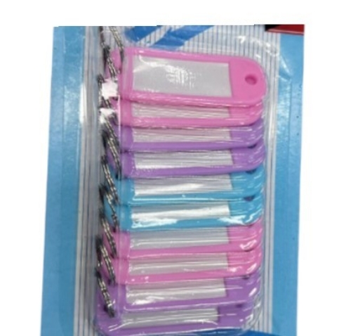 Picture of ميدالية مفاتيح بلاستيك - كارت 10 قطعة - موديل B1064AMKL