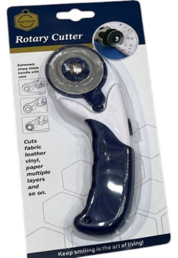 Image de Cutter circulaire avec bouton de sécurité - Keep Smiling Modèle I0068L
